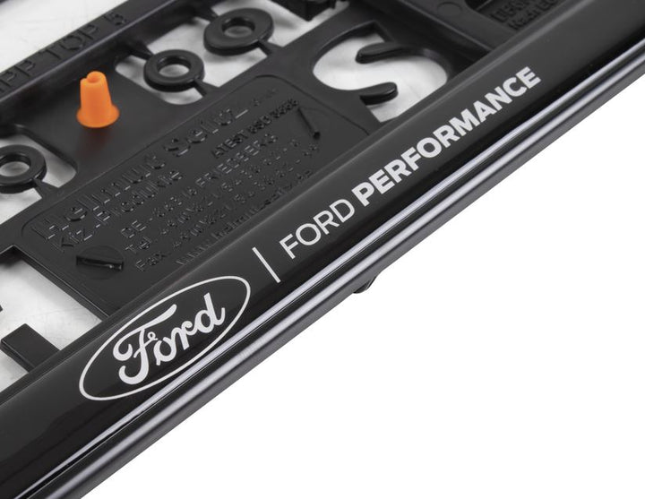 Originale Support de plaque d'immatriculation noir