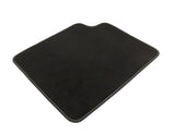 Tapis de sol en velours arrière noir pour Ford KA 09/2008-05/2016
