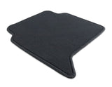 Tapis de sol en velours arrière noir pour Ford Ranger 01/2012-06/2022