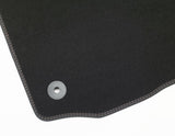 Tapis de sol en velours avant pour Ford Fiesta 11/2012-06/2017