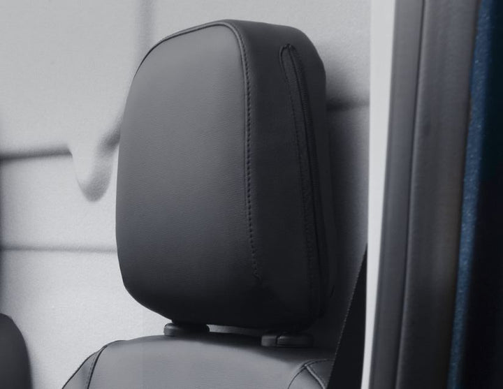 Housse de siège ACTIVline siège conducteur similicuir noir pour Ford Transit