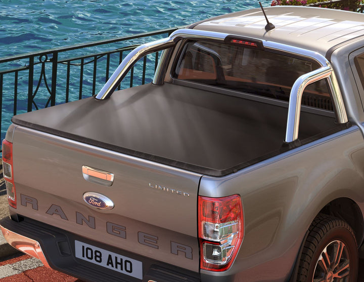 Bache souple noir Mountain Top pour Ford Ranger 02/2019-06/2022