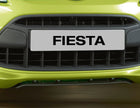 Diffuseur de bouclier avant noir pour Ford Fiesta 09/2008-10/2012