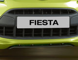 Diffuseur de bouclier avant noir pour Ford Fiesta 09/2008-10/2012