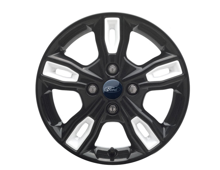 Originale Ford Fiesta/KA+ Inserts de jante alliage blancs