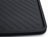 Ford Tapis de sol noir arrière en caoutchouc pour Ford Galaxy et S-Max