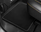 Tapis de sol en velours avant et arrière noir pour Ford Bronco