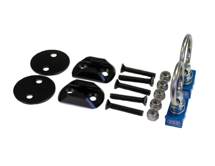 Kit de rails et anneaux d’arrimage ARB pour glacière jeu de 2