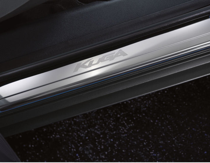 Seuils de portes avant avec logo Kuga pour Ford Kuga 01/2008-10/2012