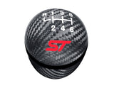 Pommeau de levier de vitesse Performance avec logo ST rouge pour Ford Focus