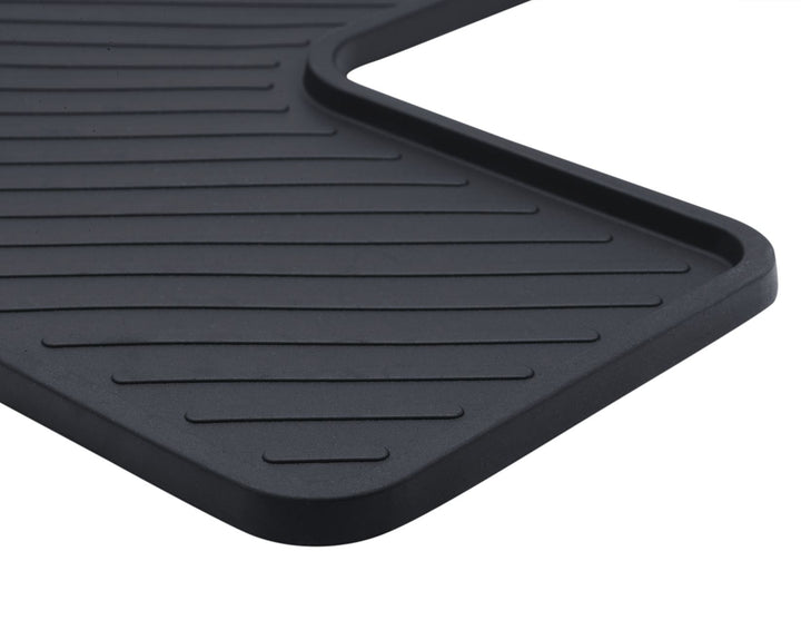 Ford Tapis de sol noir arrière en caoutchouc pour Ford Galaxy et S-Max