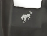 Tapis de sol en caoutchouc avant et arrière noir pour Ford Bronco