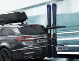 Porte-skis et snowboards sur attelage Mottez