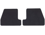 Tapis de sol en velours arrière noirs pour Ford Focus Electric