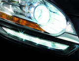 Originale Ford Kuga 01/2008-10/2012 Feux de jour LED Avec insert Gris Météore