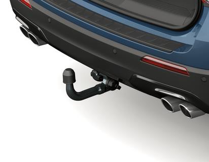 Attelage amovible et kit complet de faisceau électrique 13 broches Explorer PHEV 2019+