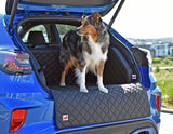 Puma padsforall®* Tapis de voyage pour animaux en cuir PU noir avec passepoil bleu, taille : XS 2019-
