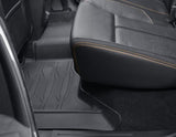 Ford Tapis de sol noir caoutchouc à rebords avant et arrière pour Ford  Ranger