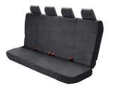 Housse de siège HDD pour banquette arrière 4 passagers noir pour Ford Transit