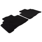 Tapis de sol en velours arrière noirs pour Ford S-MAX/Galaxy