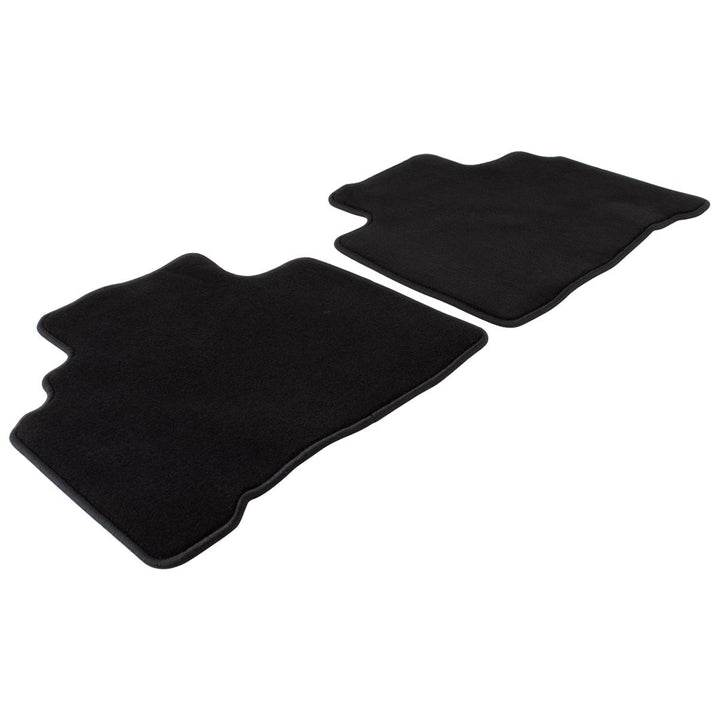 Tapis de sol en velours arrière noirs pour Ford S-MAX/Galaxy