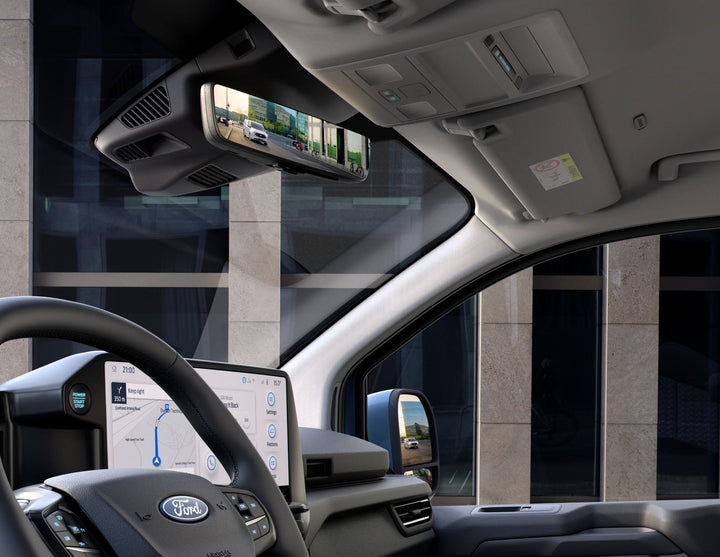 Originale Ford Tourneo/Transit Custom Rétroviseur intérieur numérique avec caméra de planche de bord intégrée