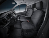 Housse de siège HDD pour siège conducteur noir pour Ford Transit/Transit