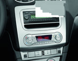 Originale Ford Focus 01/2008-12/2010 Façade pour autoradio format DIN argent