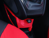 Filet de rangement de console centrale rouge Sunrise pour Ford KA