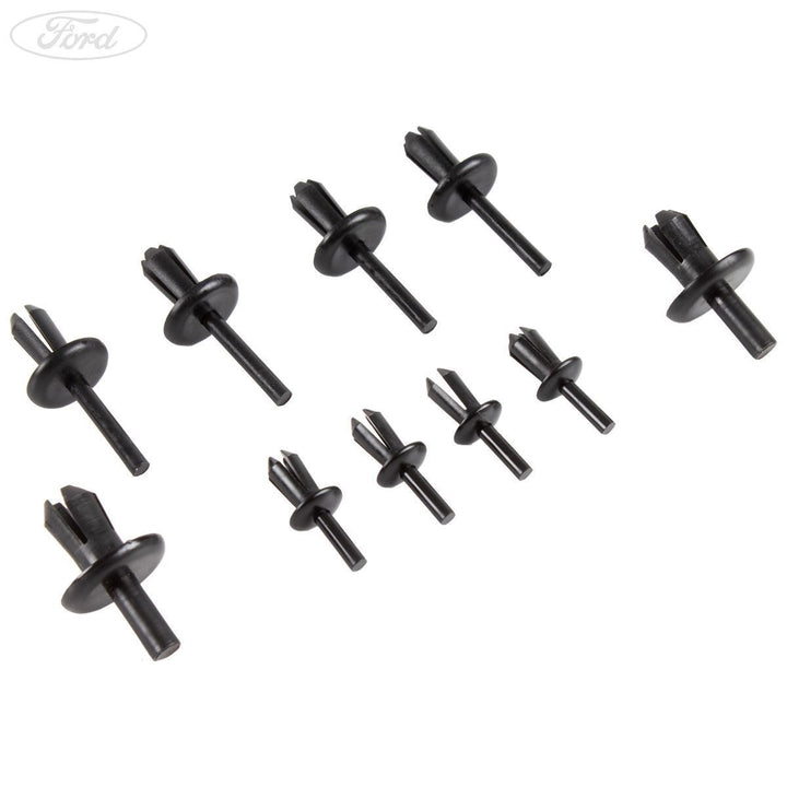 Ford C-Max Mk2 Grand C-Max Lot de 10 Clips de Fixation de Bavette