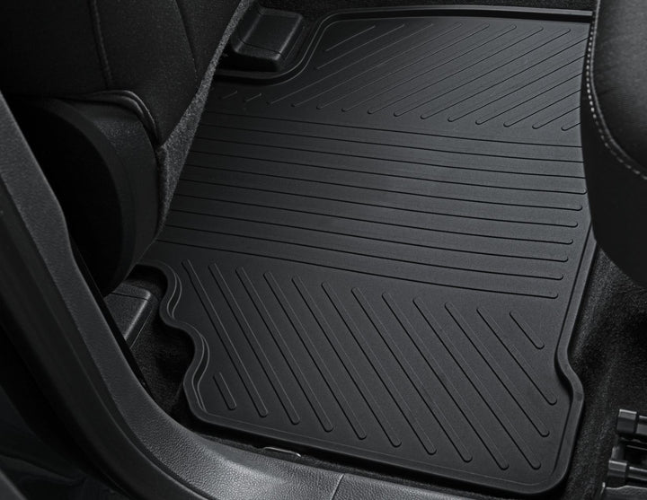 Ford Tapis de sol en Caoutchouc arrière noirs origine constructeur jeu de 2