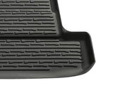 Tapis de sol en caoutchouc avant et arrière noirs pour Ford Mustang