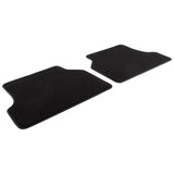 Tapis de sol en velours arrière noir pour Ford Focus 07/2004-12/2010