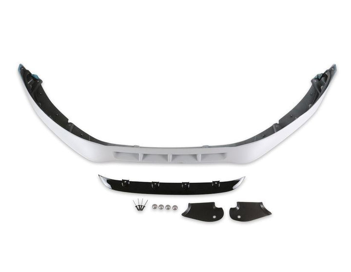 Jupe de bouclier avant avec profil aérodynamique noir brillant pour Ford Focus