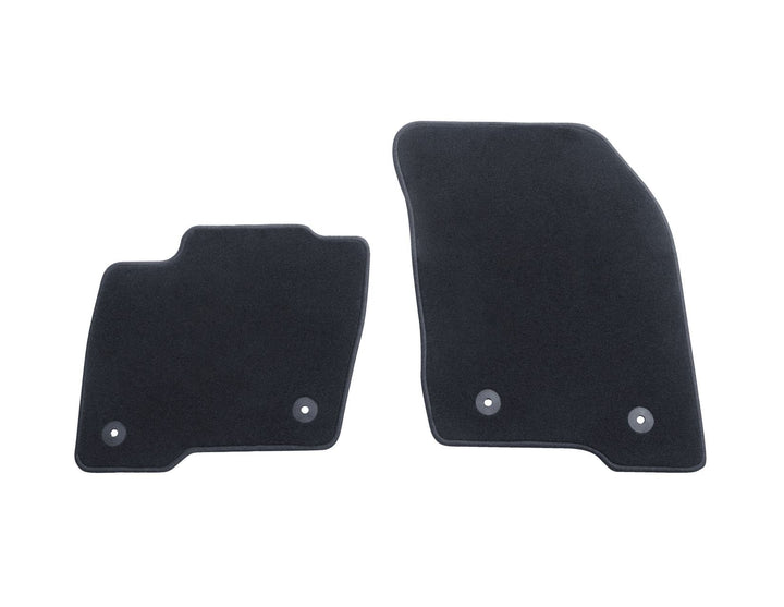 Tapis de sol en velours avant noirs pour Ford S-MAX/Galaxy