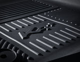 Tapis de sol en caoutchouc avant noir pour Ford KA+ à partir de 06/2016