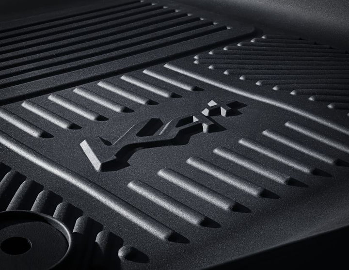 Tapis de sol en caoutchouc avant noir pour Ford KA+ à partir de 06/2016