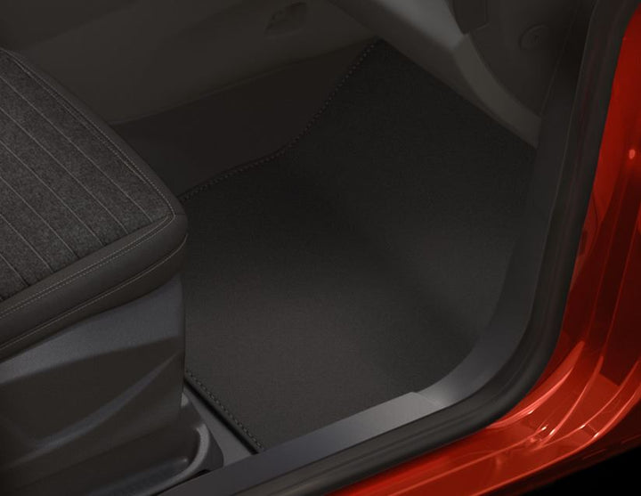 Ford Tapis de sol en Velours avant noir origine constructeur Jeu de 2