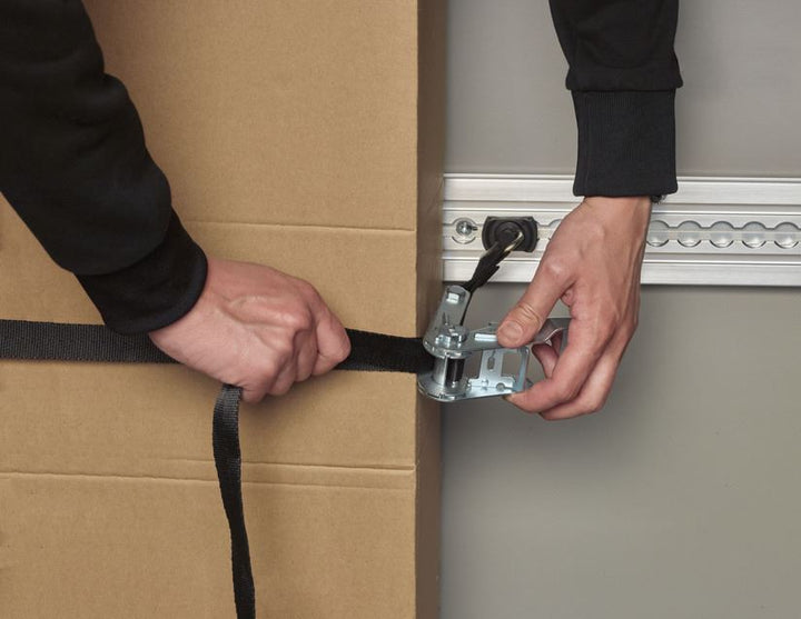 Originale Ford Transit/Transit Custom Pack de fixation de chargement Coffre bleu et blanc translucide