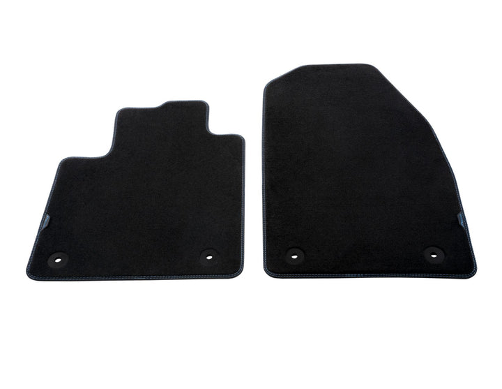 Tapis de sol en moquette avant noirs pour Ford Transit Courier