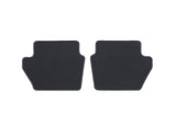Tapis de sol en velours arrière gris métal pour Ford Fiesta/Puma