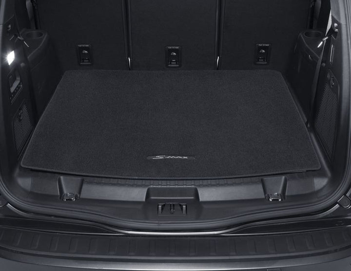 Ford Tapis de coffre noir reversible pliable garantie Ford, logo  (S-MAX 06/2015 – jusqu'à aujourd'hui)