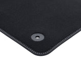 Tapis de sol velours Premium avant noir pour Ford Tourneo Custom