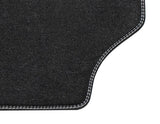 Ford Tapis de sol en moquette noir arrière 3ème rangée pour Transit Custom