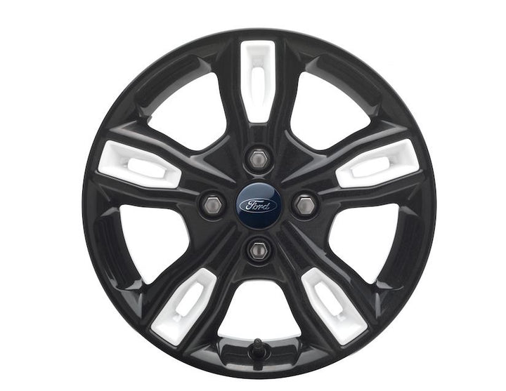 Originale Ford Fiesta/KA+ Inserts de jante alliage blancs