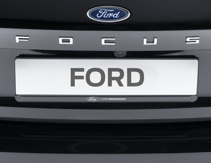 Originale Support de plaque d'immatriculation noir