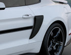 Kit d’écopes latérales noir mat pour Ford Mustang 03/2018-03/2023