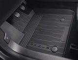 Ford Tapis de sol en caoutchouc avant, noir, avec bords relevés