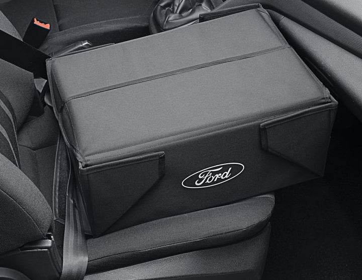 Casier organiseur repliable en tissu noir Ford
