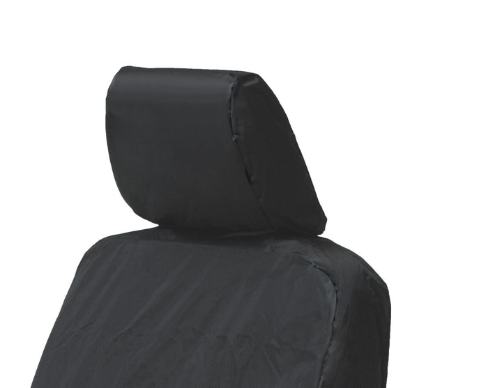 Housse de siège HDD siège passager rabattable noir pour Ford Transit Courier